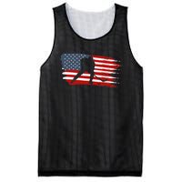 Hockey Usa Flag American Flag Patriotic Ice Hockey Mesh Reversible Basketball Jersey Tank