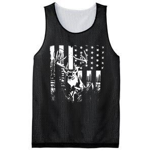 Hunting Us Flag Deer Elk Buck Camoflage Hunter Dad Gift Mesh Reversible Basketball Jersey Tank