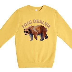 Hug Dealer Gangster Bear Premium Crewneck Sweatshirt