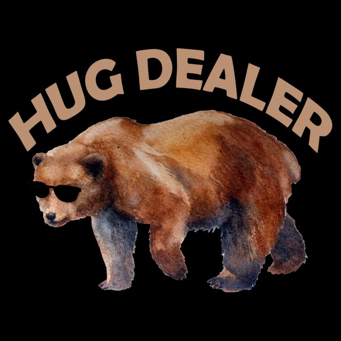 Hug Dealer Gangster Bear 16 in Basic Backpack