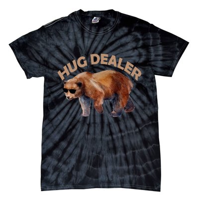 Hug Dealer Gangster Bear Tie-Dye T-Shirt