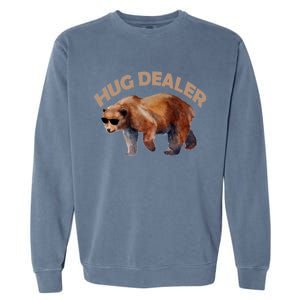 Hug Dealer Gangster Bear Garment-Dyed Sweatshirt