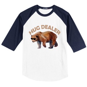 Hug Dealer Gangster Bear Baseball Sleeve Shirt