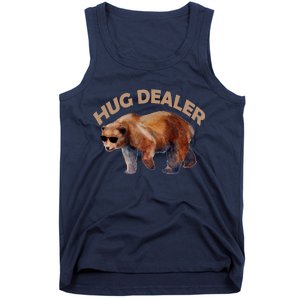 Hug Dealer Gangster Bear Tank Top