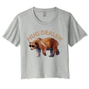 Hug Dealer Gangster Bear Women's Crop Top Tee