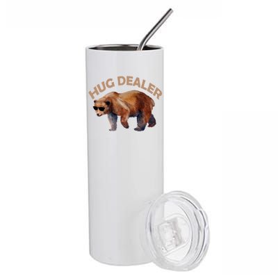 Hug Dealer Gangster Bear Stainless Steel Tumbler