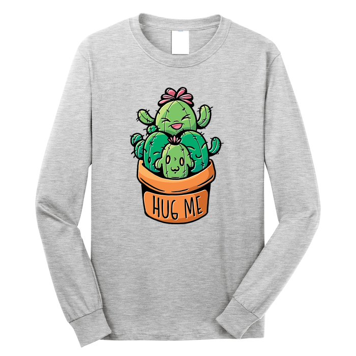 Hug Me Cactus Long Sleeve Shirt