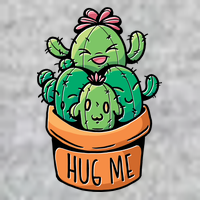 Hug Me Cactus Long Sleeve Shirt