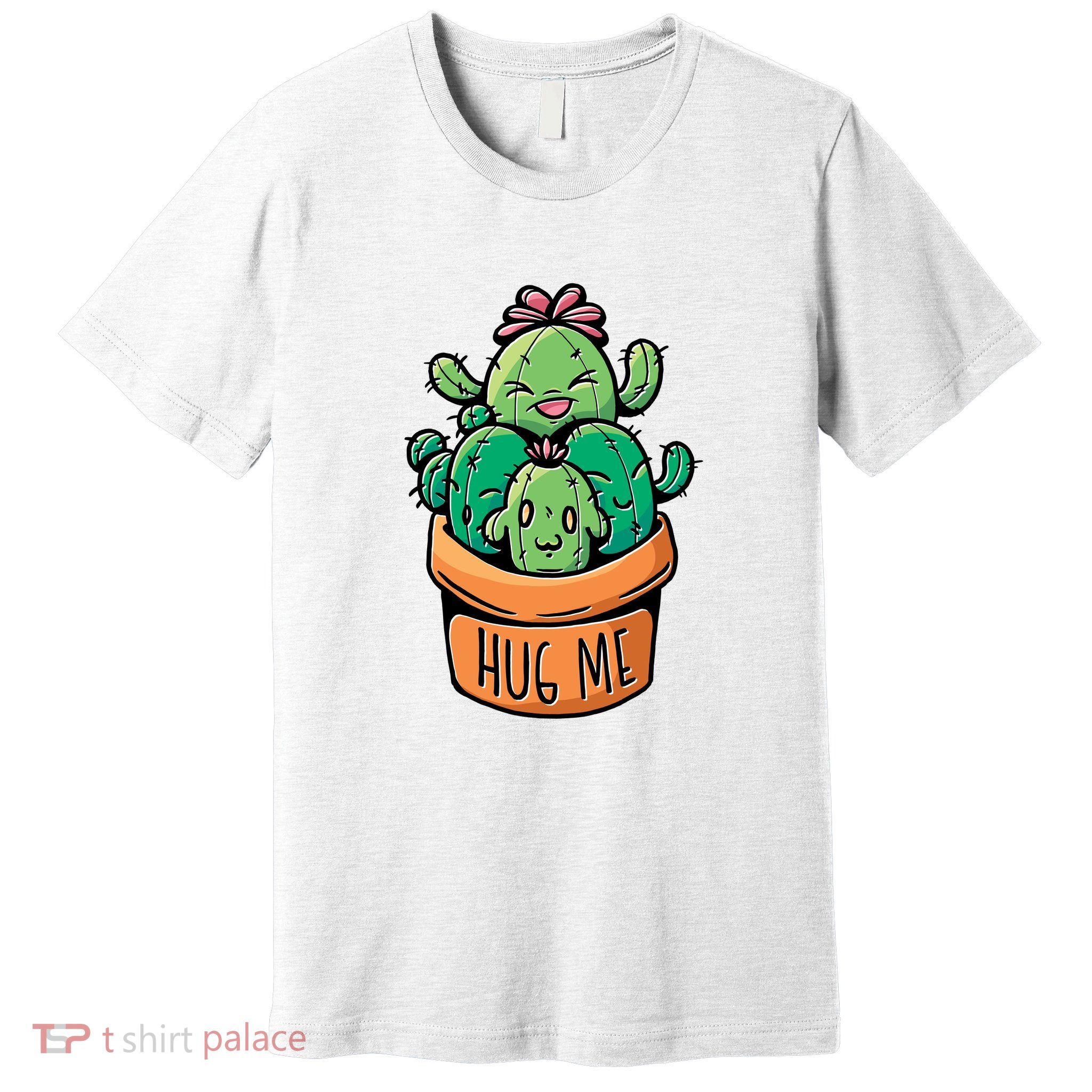 Hug Me Cactus Premium T-Shirt