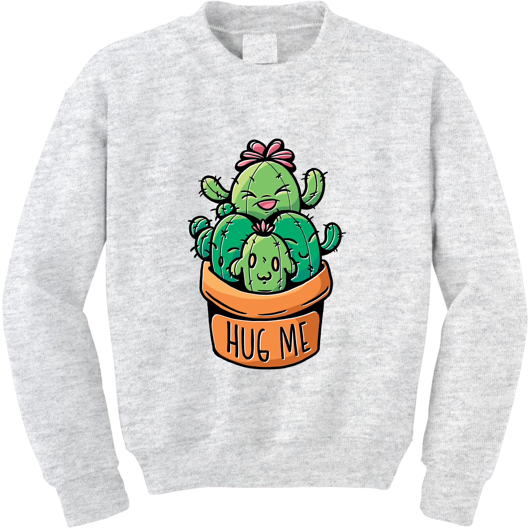 Hug Me Cactus Kids Sweatshirt