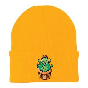 Hug Me Cactus Knit Cap Winter Beanie