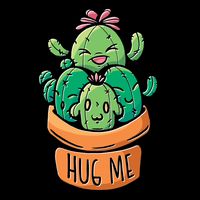 Hug Me Cactus Impact Tech Backpack