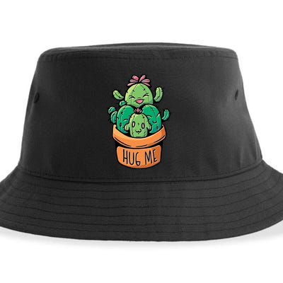Hug Me Cactus Sustainable Bucket Hat