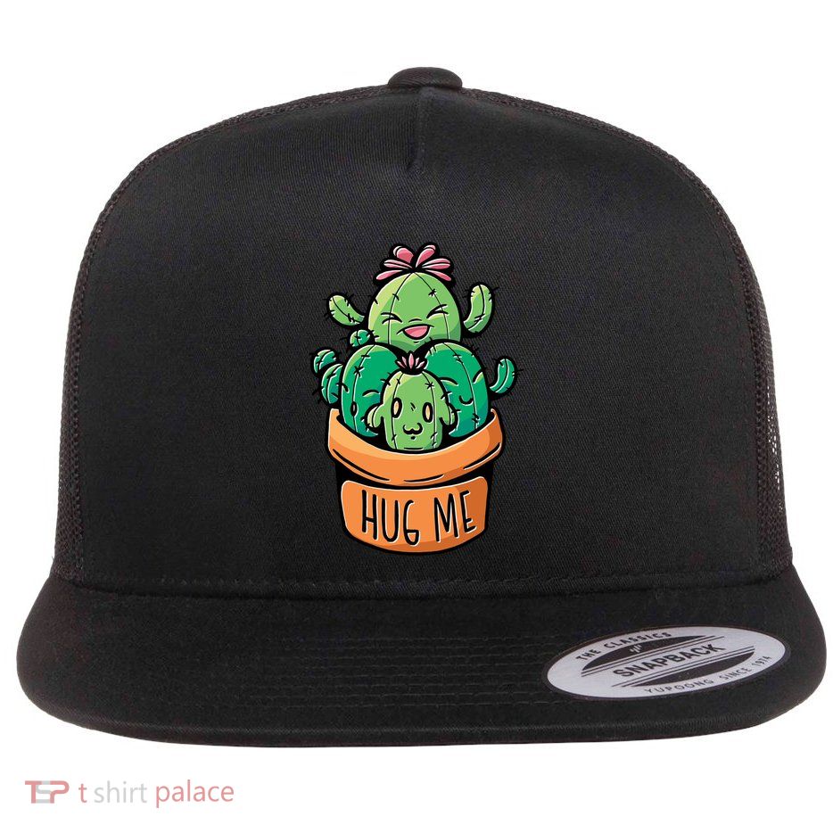 Hug Me Cactus Flatbill Hat