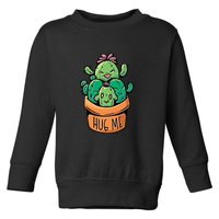 Hug Me Cactus Toddler Sweatshirt