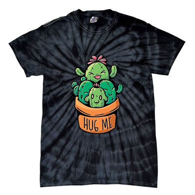 Hug Me Cactus Tie-Dye T-Shirt