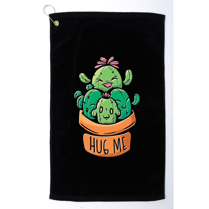 Hug Me Cactus Golf Towel