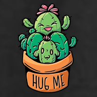 Hug Me Cactus Golf Towel