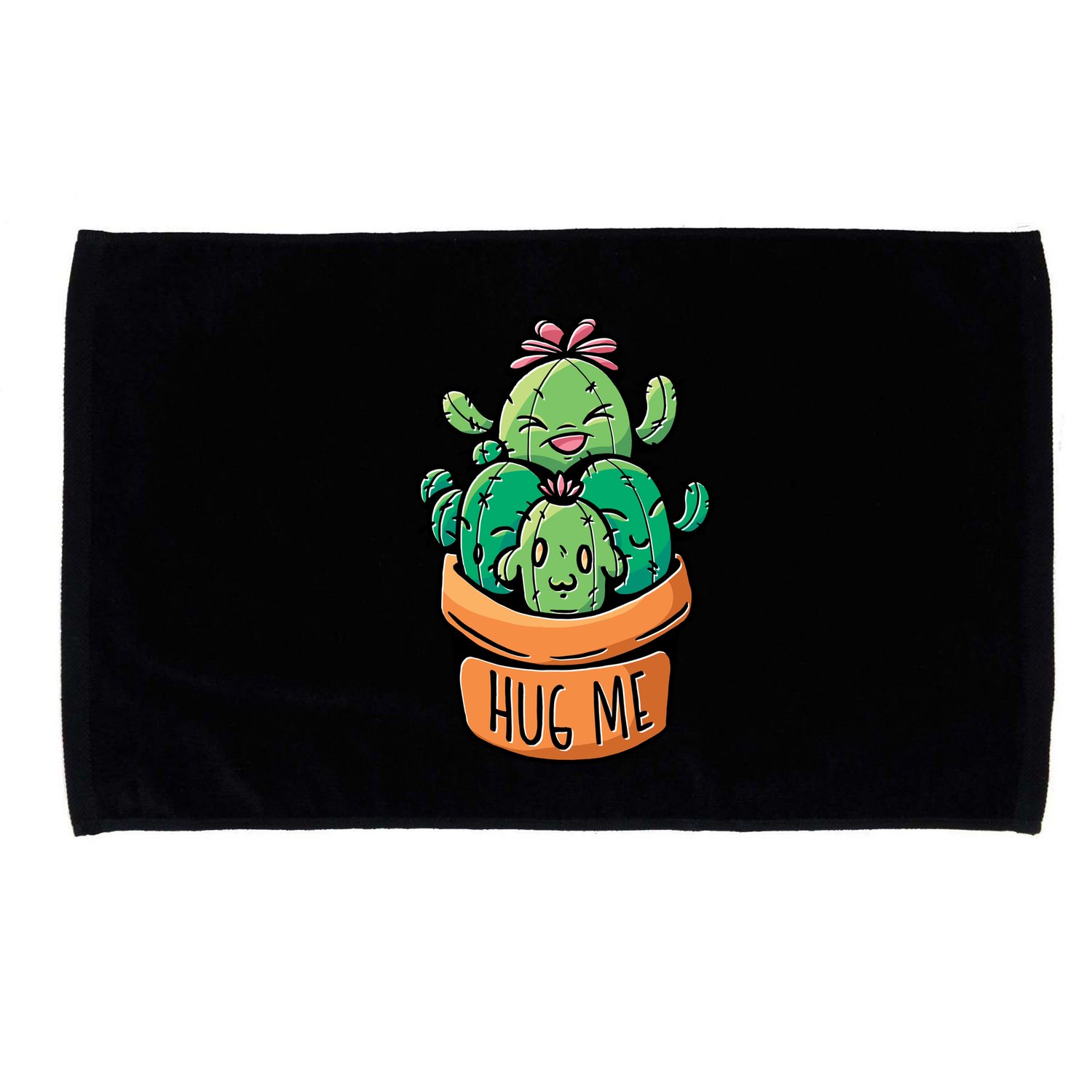 Hug Me Cactus Microfiber Hand Towel