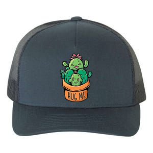 Hug Me Cactus Yupoong Adult 5-Panel Trucker Hat