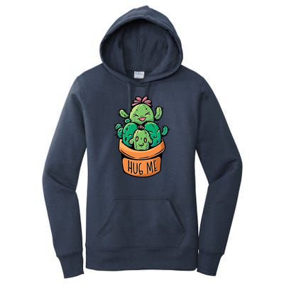 Hug Me Cactus Women's Pullover Hoodie