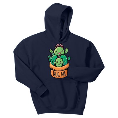 Hug Me Cactus Kids Hoodie