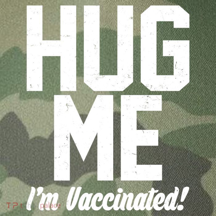 Hug Me I'm Vaccinated!  Legacy Tie Dye Trucker Hat