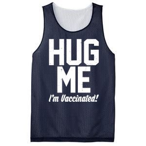 Hug Me I'm Vaccinated!  Mesh Reversible Basketball Jersey Tank