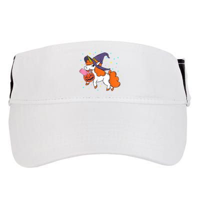 Halloween Unicorn Girls Witchy Unicorn Halloween Adult Drive Performance Visor