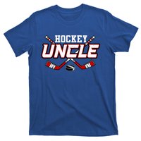 Hockey Uncle Gift Papa FatherS Day Vintage Cute Gift T-Shirt