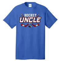 Hockey Uncle Gift Papa FatherS Day Vintage Cute Gift Tall T-Shirt