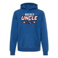 Hockey Uncle Gift Papa FatherS Day Vintage Cute Gift Premium Hoodie