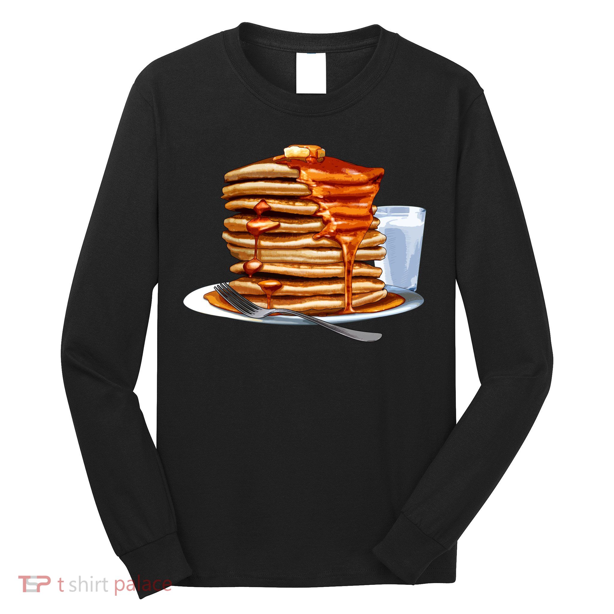 Huge Pancake Stack Long Sleeve Shirt