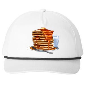 Huge Pancake Stack Snapback Five-Panel Rope Hat