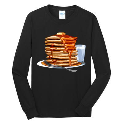 Huge Pancake Stack Tall Long Sleeve T-Shirt