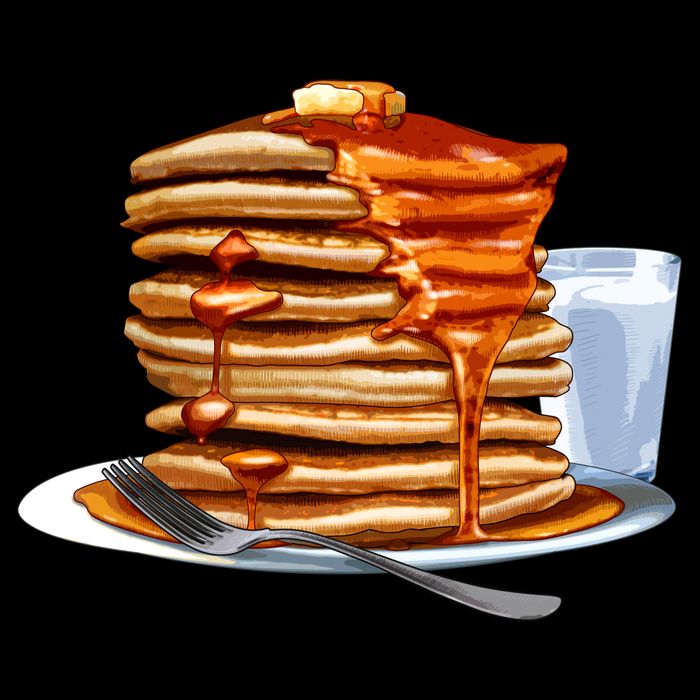 Huge Pancake Stack Bag