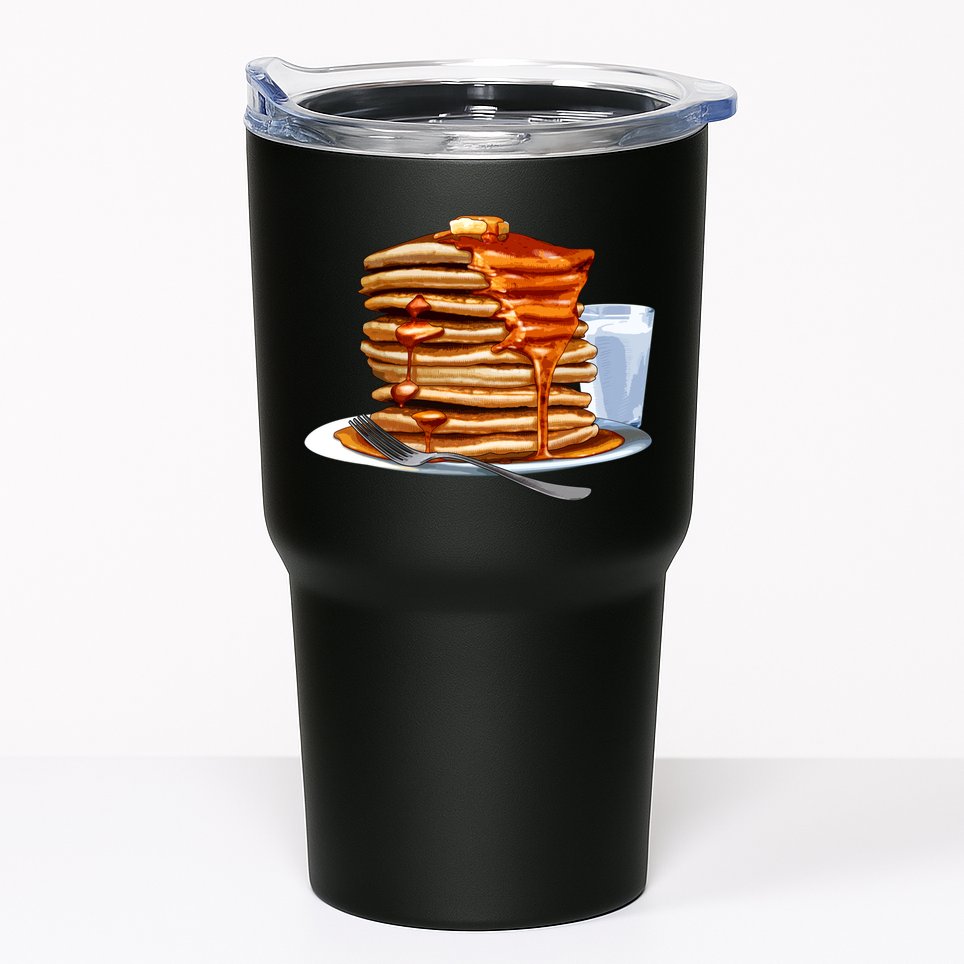 Huge Pancake Stack Tumbler