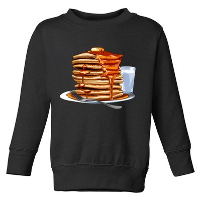 Huge Pancake Stack Toddler Sweatshirt