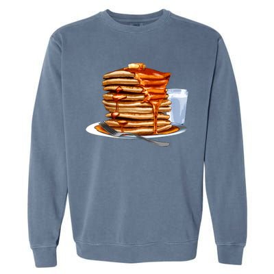 Huge Pancake Stack Garment-Dyed Sweatshirt