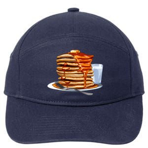 Huge Pancake Stack 7-Panel Snapback Hat