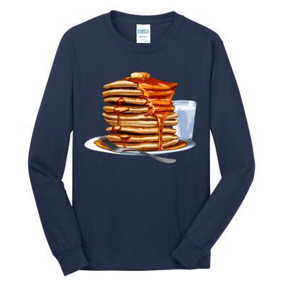 Huge Pancake Stack Tall Long Sleeve T-Shirt