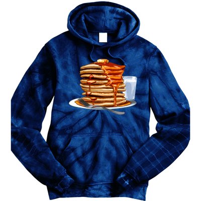 Huge Pancake Stack Tie Dye Hoodie