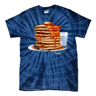 Huge Pancake Stack Tie-Dye T-Shirt