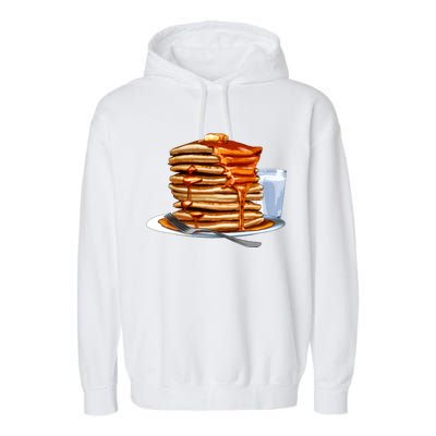 Huge Pancake Stack Garment-Dyed Fleece Hoodie