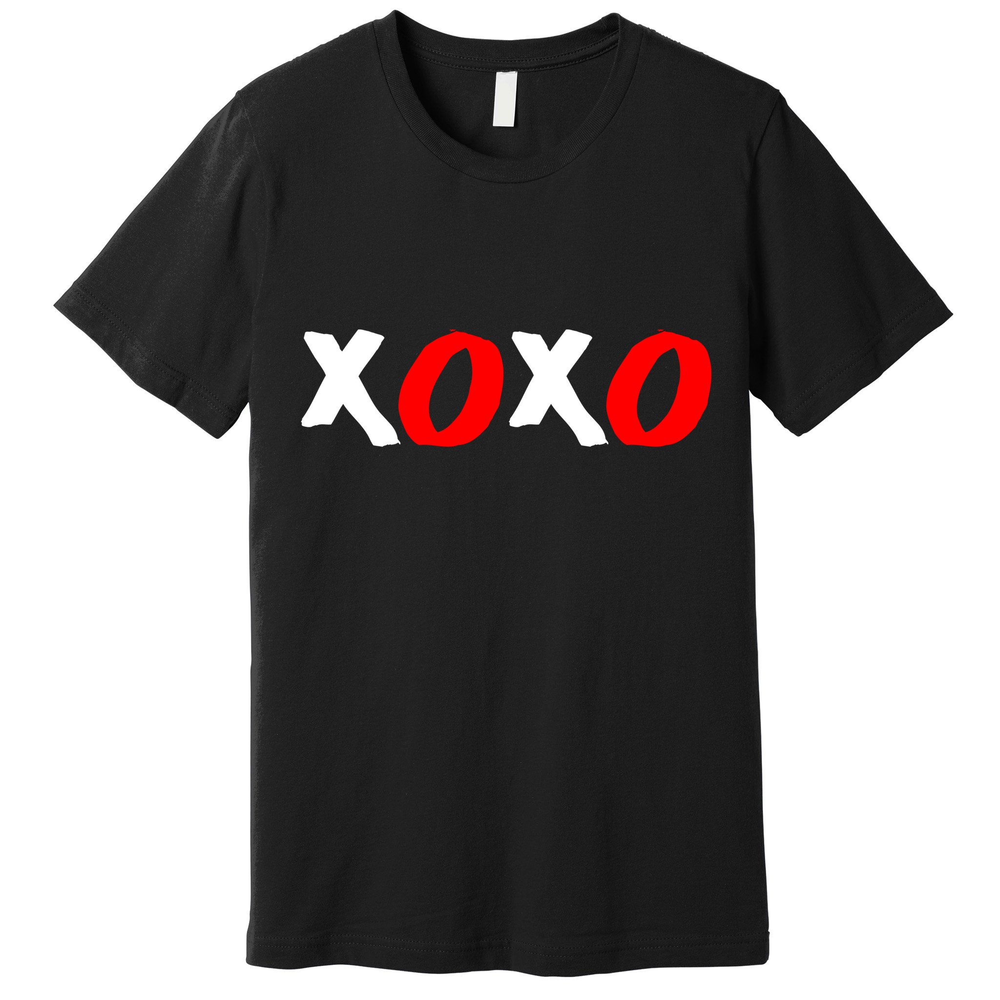 Hugs and Kisses XOXO Valentine's Day Premium T-Shirt