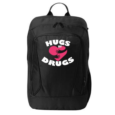 Hugs Not Drugs City Backpack