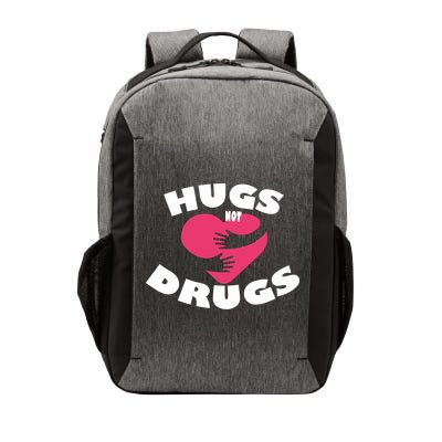 Hugs Not Drugs Vector Backpack