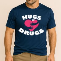 Hugs Not Drugs Cooling Performance Crew T-Shirt