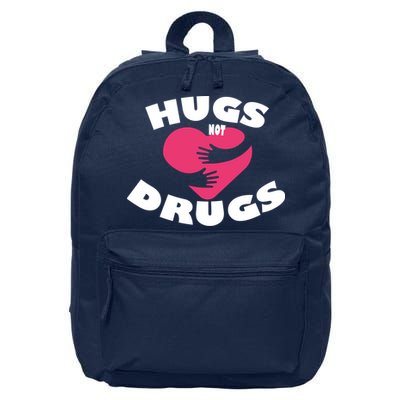 Hugs Not Drugs 16 in Basic Backpack