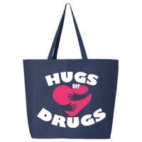 Hugs Not Drugs 25L Jumbo Tote